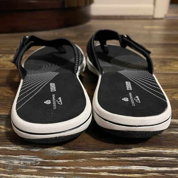 NWT Black Clarks Cloudsteppers Size 10 - Picture 2 of 6
